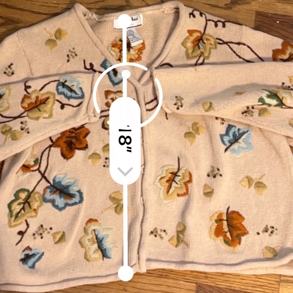 Vintage Embroidered Cardigan - PL - Picture 8 of 9